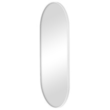 120cm Nova Oval Aluminium Wall Mirror